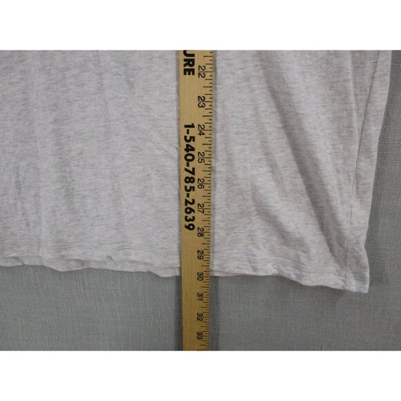Soft Grey Aerie Long Sleeve Top With Red Heart Graphic Casual Womens Medium - Picture 5 of 9